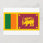 sri lanka briefkaart (Voorkant)