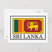 Sri Lanka Briefkaart (Voorkant / Achterkant)