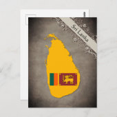 Sri Lanka Briefkaart (Voorkant / Achterkant)