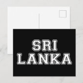 Sri Lanka Briefkaart (Voorkant / Achterkant)
