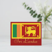 Sri Lanka briefkaart (Staand voorkant)