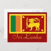 Sri Lanka briefkaart (Voorkant / Achterkant)
