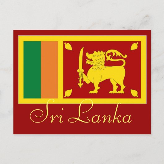 Sri Lanka briefkaart (Voorkant)