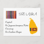 Sri Lanka Briefkaart (Voorkant)