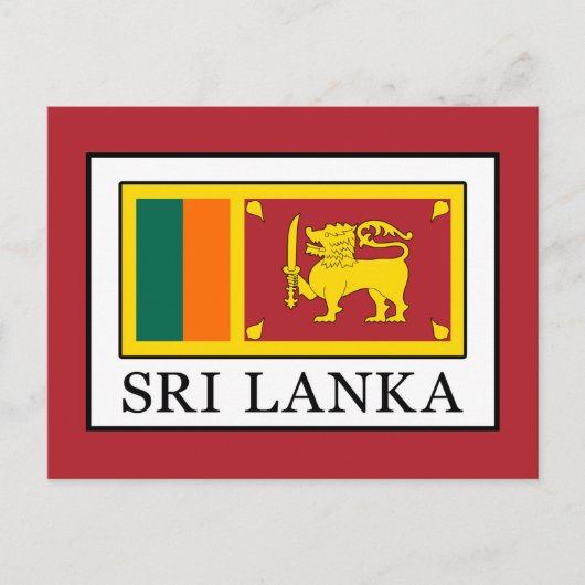 Sri Lanka Briefkaart (Voorkant)