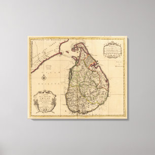 Sri Lanka Canvas Afdruk
