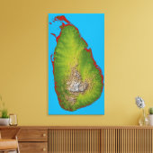 Sri Lanka Canvas Afdruk (Insitu (Woonkamer))