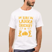 Sri Lanka Cricket Gift T-shirt (Voorkant)