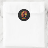 Sri Lanka Cricket  Ronde Sticker (Tas)