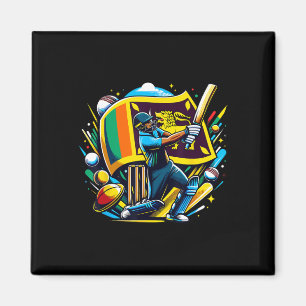 Sri Lanka Cricket Sri Lankaanse Cricket Jersey 1 Magneet