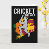 Sri Lanka Cricket Team  Kaart (Gele Bloem)
