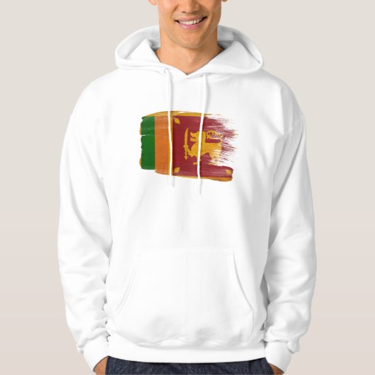 Sri Lanka Flag Hoodie (Voorkant)