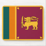 Sri Lanka Flag Muismat<br><div class="desc">Patriotic flag of Sri Lanka.</div>