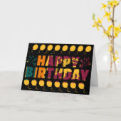 Sri Lanka Flag Patriotic Birthday Kaart (Gele Bloem)