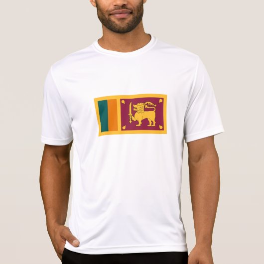 Sri Lanka Flag T-shirt (Voorkant)