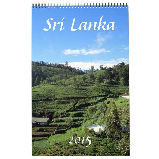 sri lanka fotografie 2015 kalender (Hoes)