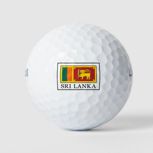 Sri Lanka Golfballen (Voorkant)