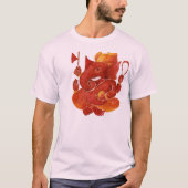 Sri Lanka in brand T-shirt (Voorkant)
