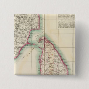 Sri Lanka, India 108 Vierkante Button 5,1 Cm