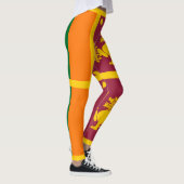 Sri Lanka Island - Lion flag Leggings (Rechts)