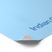 Sri Lanka-kaart Poster (Hoek)