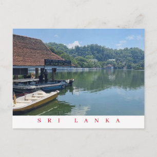 Sri Lanka Kandy meer uitzicht ansichtkaart Briefkaart
