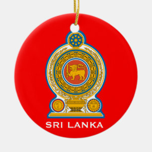 SRI LANKA* Keramisch kerstversiering Keramisch Ornament