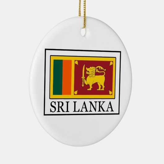 Sri Lanka Keramisch Ornament (Rechts)