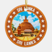 Sri Lanka Keramisch Ornament (Voorkant)