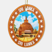 Sri Lanka Keramisch Ornament (Links)