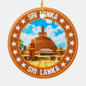 Sri Lanka Keramisch Ornament (Achterkant)