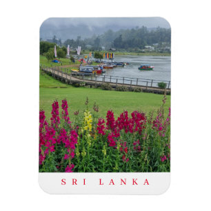 Sri Lanka Lake Gregory uitzicht fridge magnet Magneet