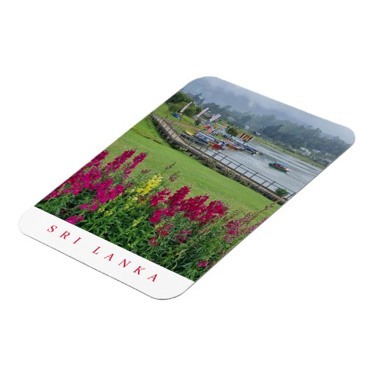 Sri Lanka Lake Gregory uitzicht fridge magnet Magneet (Linkerzijde)