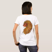 Sri Lanka leeuw T-shirt (Achterkant volledig)