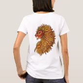 Sri Lanka leeuw T-shirt (Achterkant)