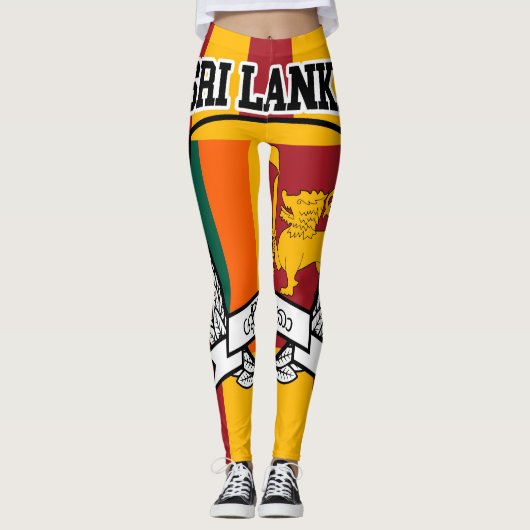 Sri Lanka Leggings (Voorkant)
