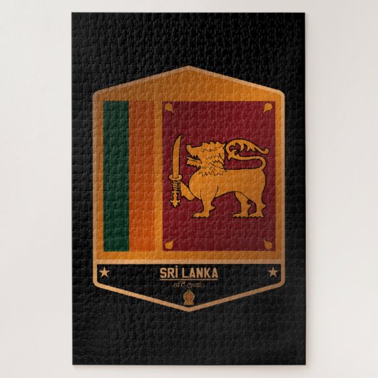 Sri Lanka Legpuzzel (Verticaal)