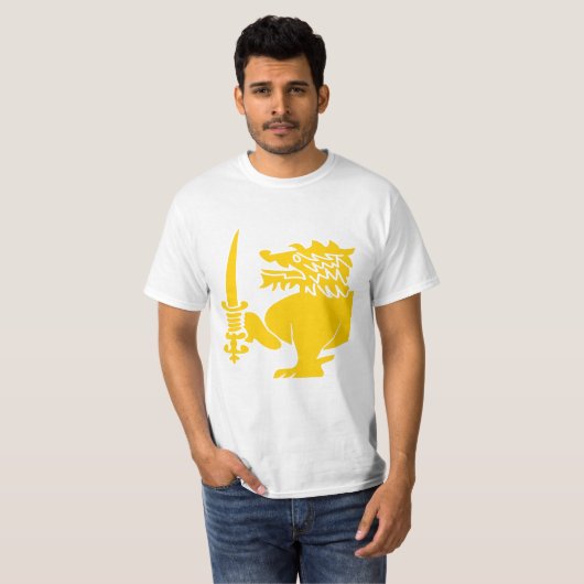 Sri Lanka Lion T-shirt (Voorkant volledig)