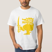 Sri Lanka Lion T-shirt (Voorkant)