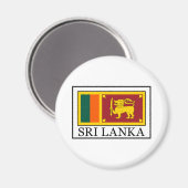 Sri Lanka Magneet (Voorkant / Achterkant)