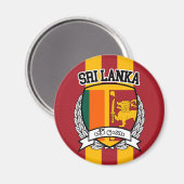 Sri Lanka Magneet (Voorkant / Achterkant)