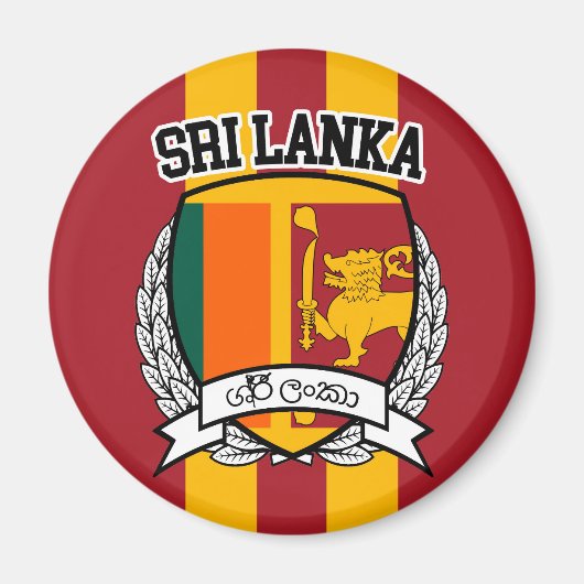 Sri Lanka Magneet (Voorkant)