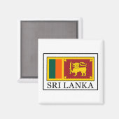 Sri Lanka Magneet (Voorkant / Achterkant)