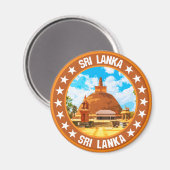 Sri Lanka Magneet (Voorkant / Achterkant)