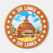 Sri Lanka Magneet (Voorkant)