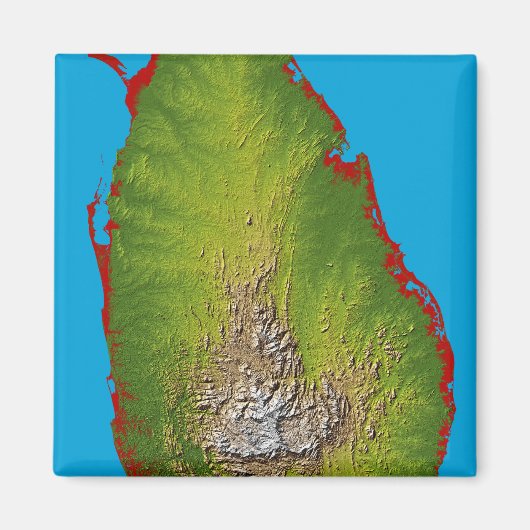 Sri Lanka Magneet (Voorkant)