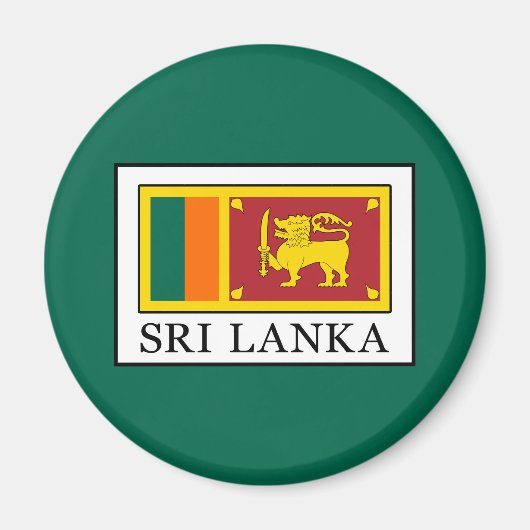 Sri Lanka Magneet (Voorkant)
