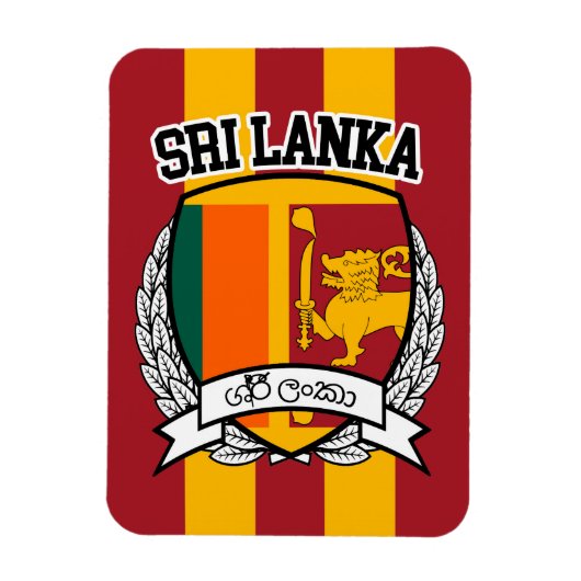 Sri Lanka Magneet (Verticaal)