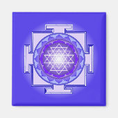 Sri Lanka Mandala Paars en Blue Magnet (Voorkant)