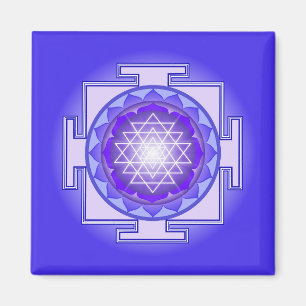 Sri Lanka Mandala Paars en Blue Magnet